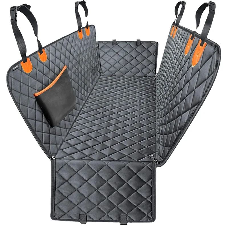Hamac Voiture pour Chien 600D Étanche Protège-Coffre 137x147 cm