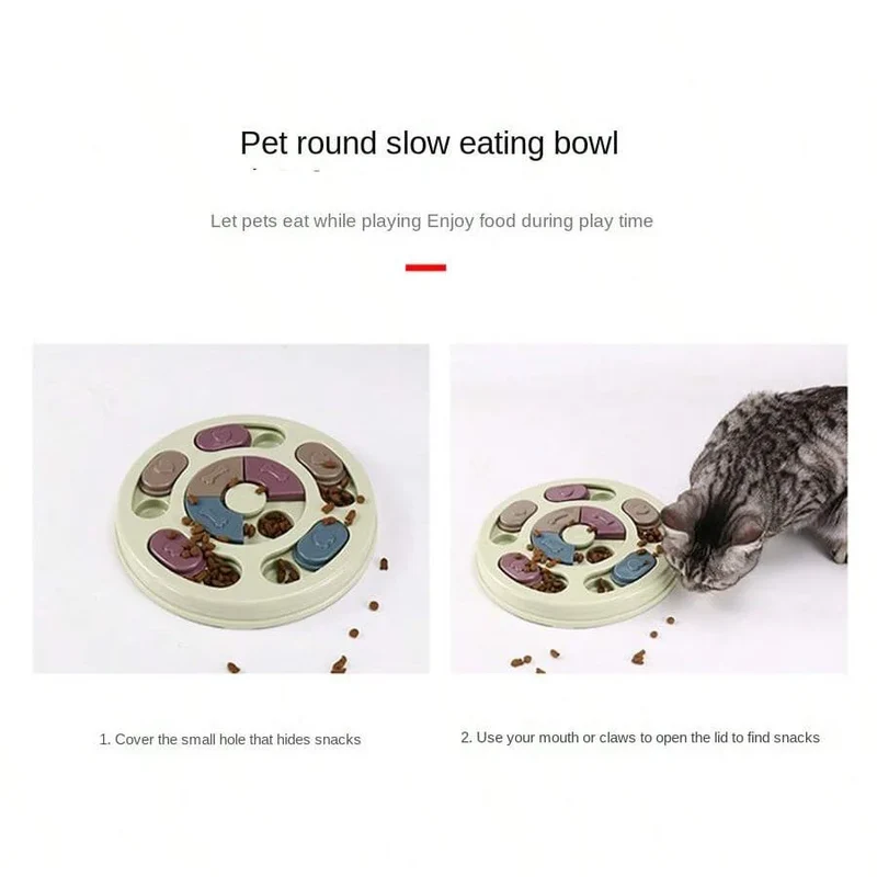 Jouet Puzzle Chien Rond 24 cm Friandises Anti-Ennui