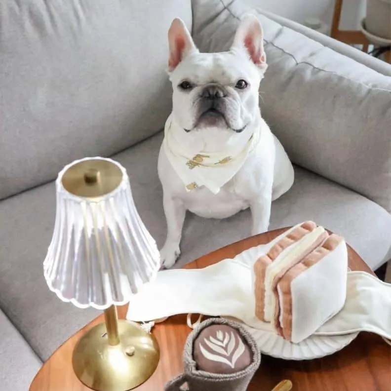 JEU D’OCCUPATION ET DE FOUILLE POUR CHIEN - SANDWICH "HAM & CHEESE" 🥪