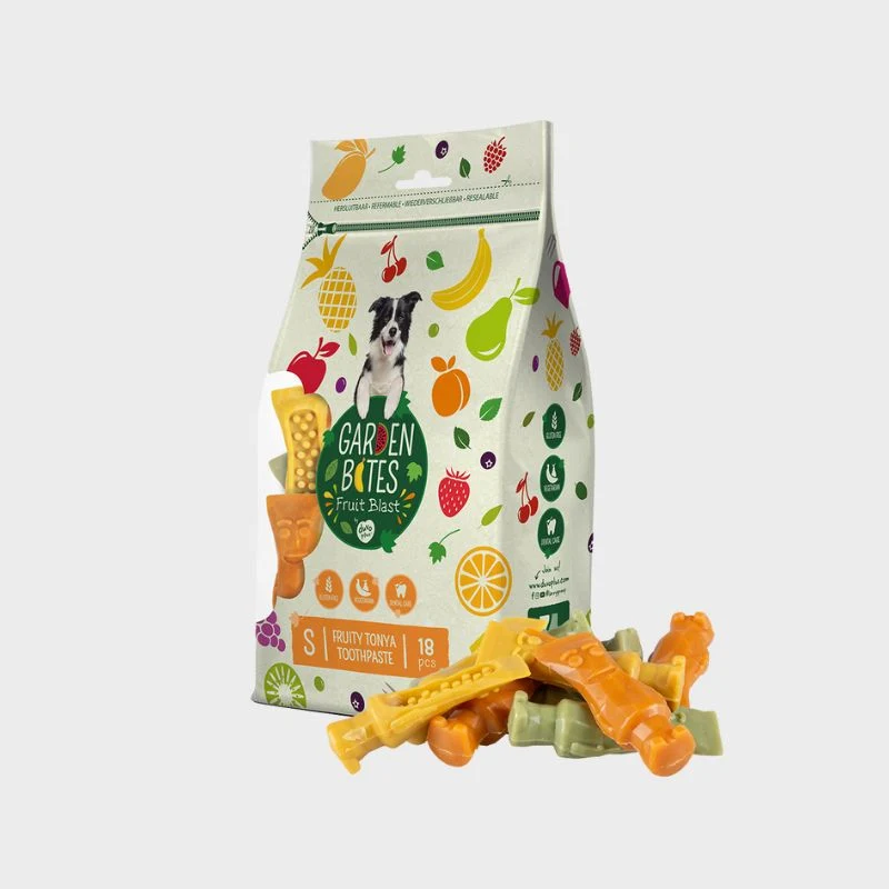 FRIANDISE DENTAIRE À MÂCHER POUR CHIEN - DENTIFRICE (SACHET DE 18 PIÈCES)