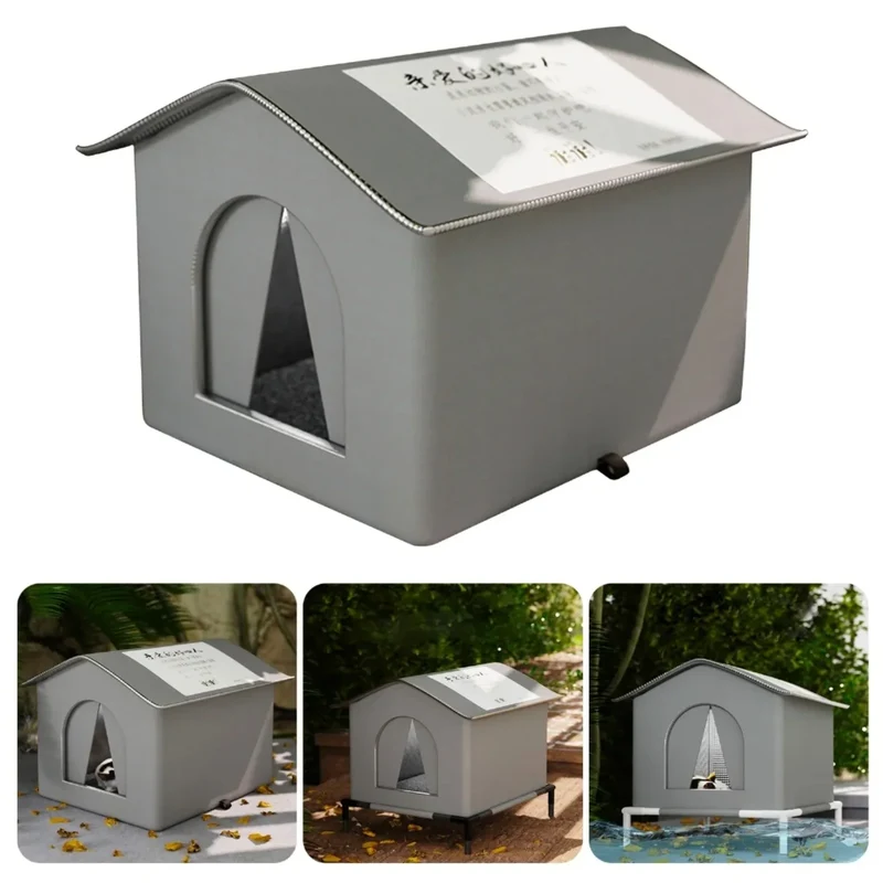 Niche Extérieure Quatre Saisons Coupe-Vent Petit Chien et Chat