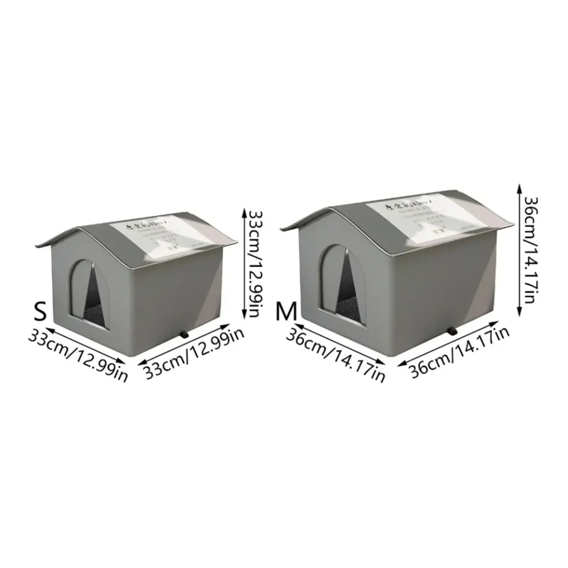 Niche Extérieure Quatre Saisons Coupe-Vent Petit Chien et Chat