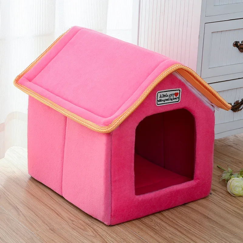 Niche d'Intérieur Pliable pour Petit et Moyen Chien