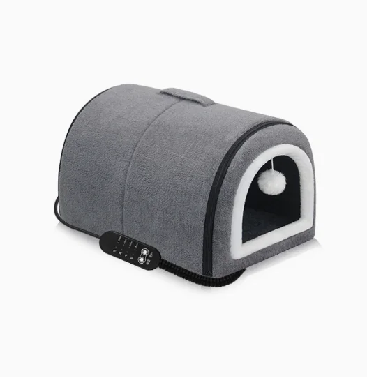 Niche d'Intérieur Chauffante USB pour Petit Chien et Chat
