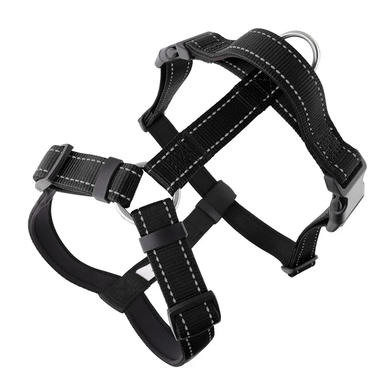 Harnais en H Réfléchissant Rembourré Nylon pour Husky