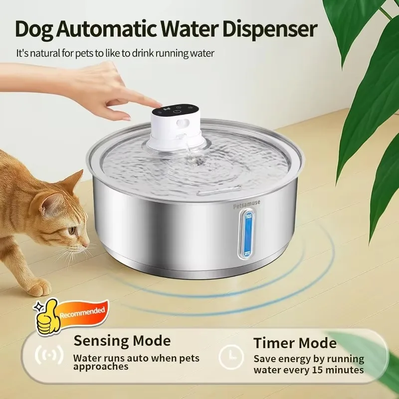 Fontaine à Eau sans Fil 8 L sur Batterie Gros Chien