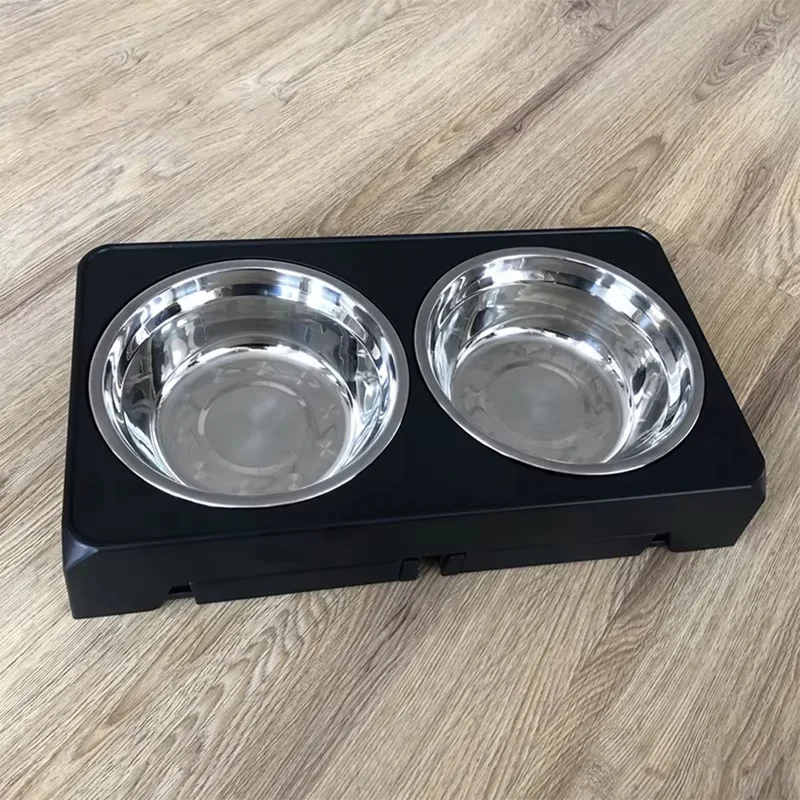 Gamelle Surélevée Réglable 5 Hauteurs Double Bol Gros Chien