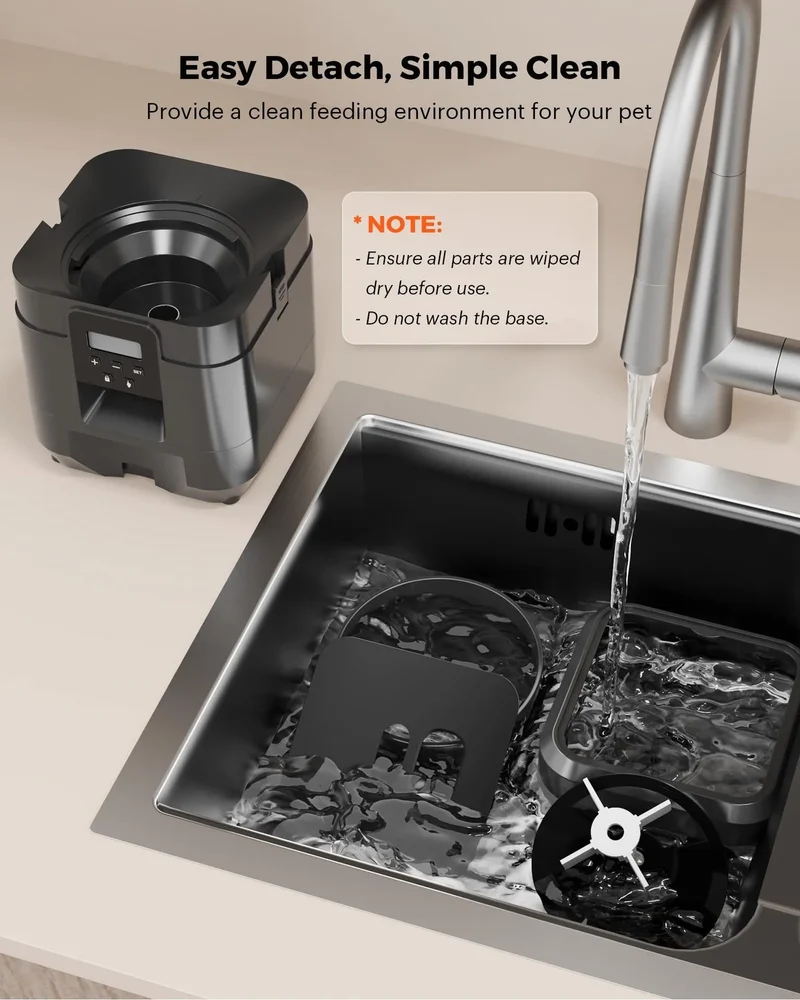 Distributeur de Croquettes Compact 2 L WiFi Programmable