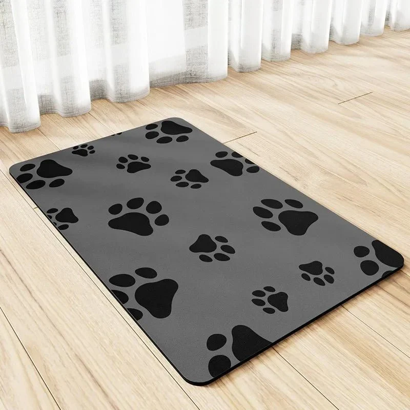 Tapis Absorbant Antidérapant Gamelle Gros Chien