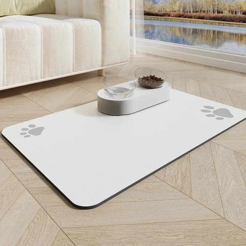 Tapis Absorbant Antidérapant Gamelle Gros Chien