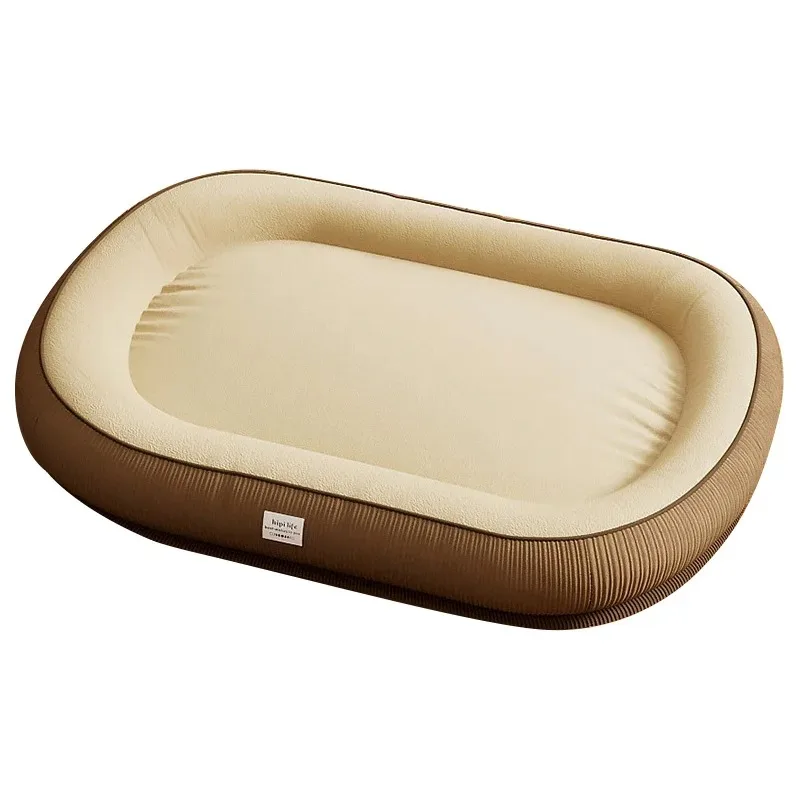 Panier Ovale Bord Texturé pour Chien du S au 2XL