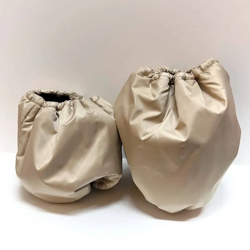 SNOOD HIVER WATERPROOF ET FOURRÉ POUR CHIEN - BEIGE ET VERT