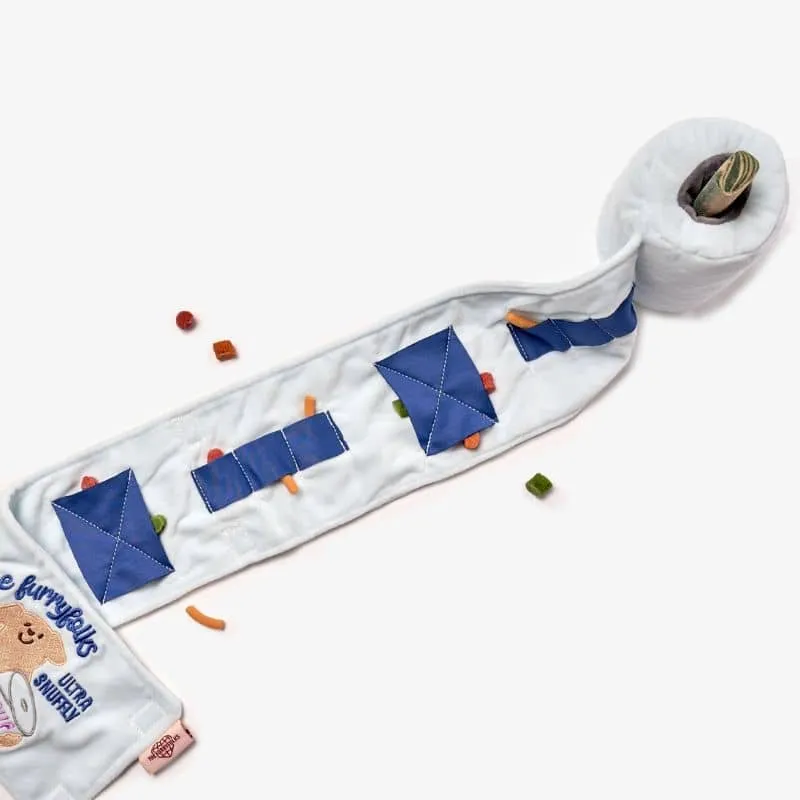 JEU D’OCCUPATION ET DE FOUILLE POUR CHIEN - PAPIER TOILETTE 🧻