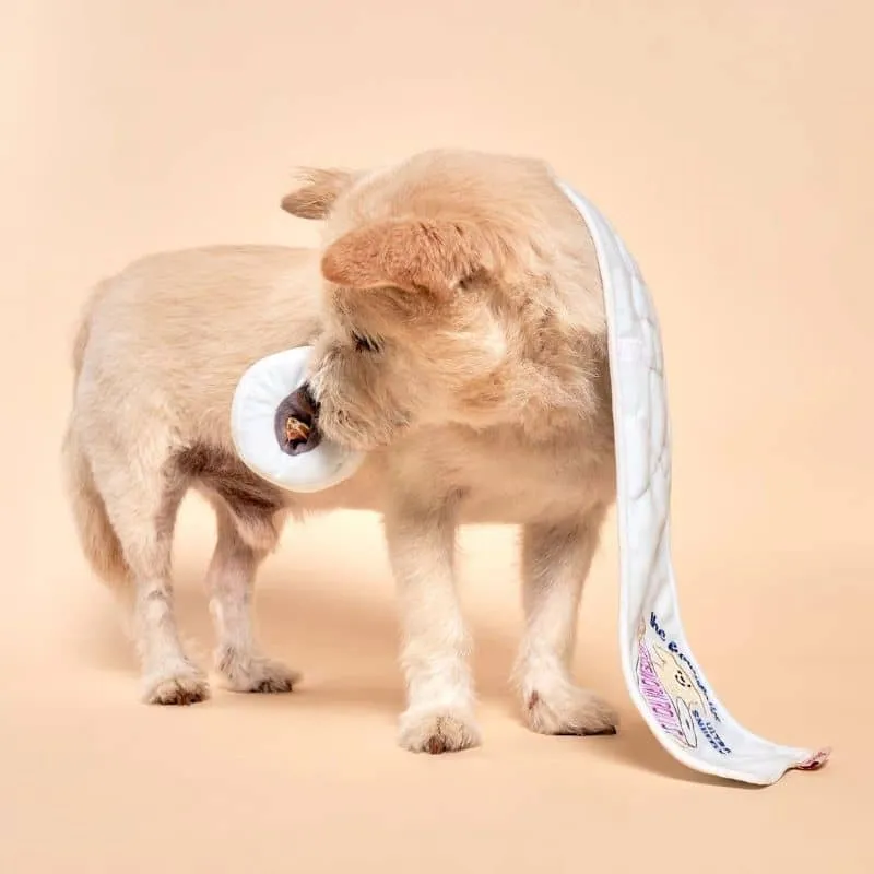 JEU D’OCCUPATION ET DE FOUILLE POUR CHIEN - PAPIER TOILETTE 🧻