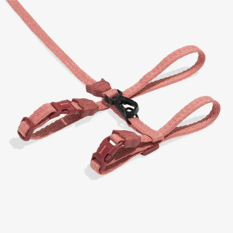 HARNAIS + LAISSE POUR CHAT - CANYON * ROSE