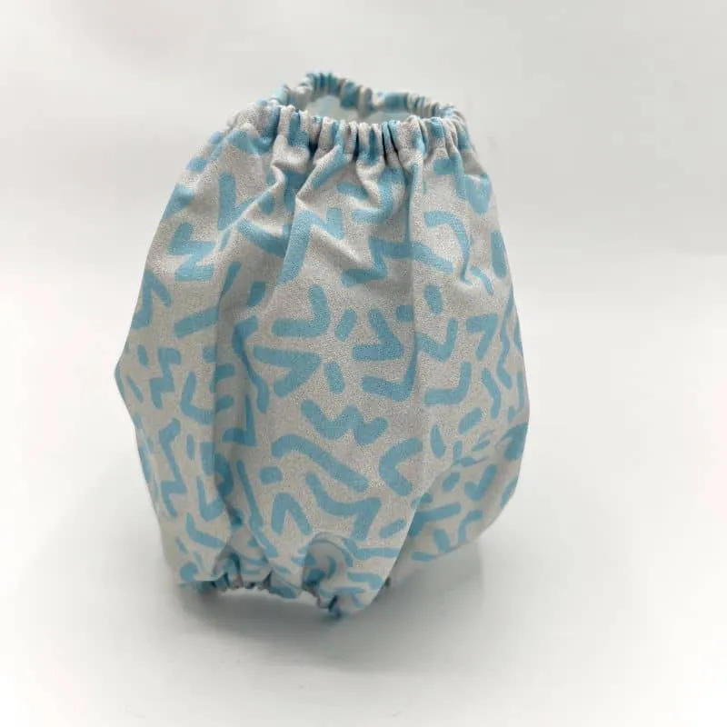 SNOOD POUR CHIEN EN COTON - MEMPHIS BLEU
