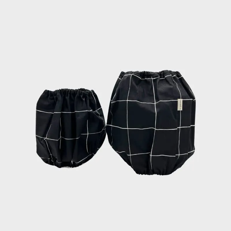 SNOOD POUR CHIEN EN COTON - MONOBLOCK B&W