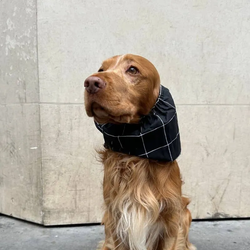 SNOOD POUR CHIEN EN COTON - MONOBLOCK B&W