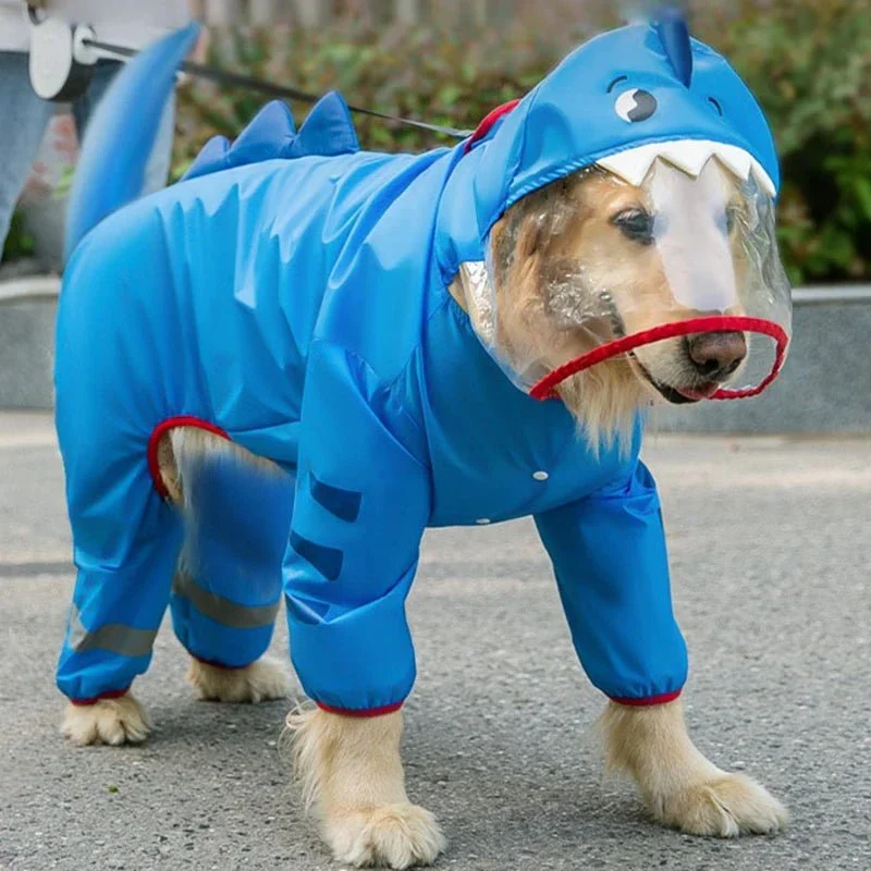 Imperméable Requin Drôle Gros Chien
