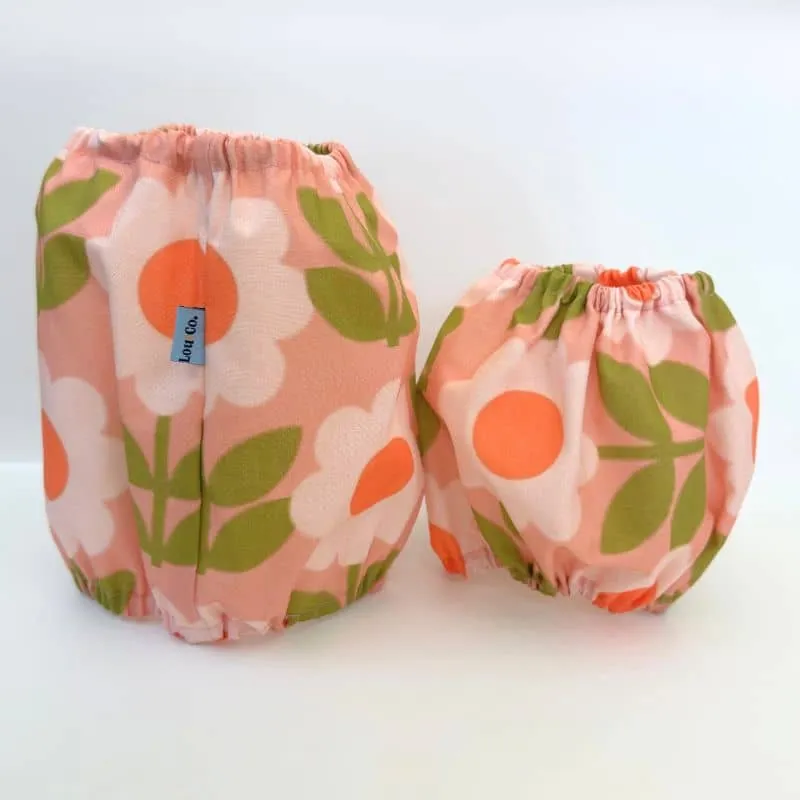 SNOOD POUR CHIEN EN COTON - RETRO FLORAL