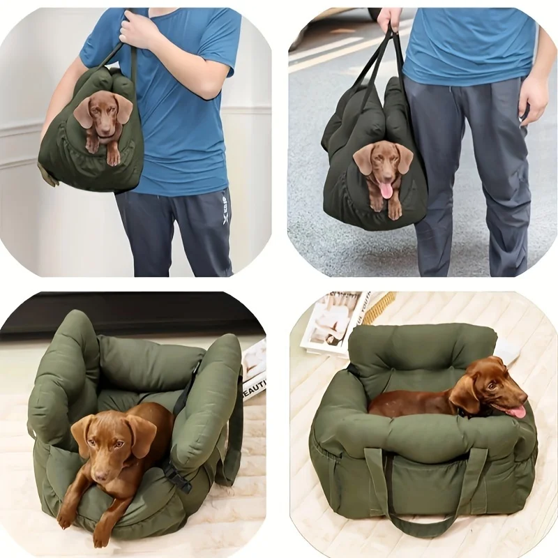 Siège Auto Voiture pour Chien Ceinture 15 Coloris 2 Tailles