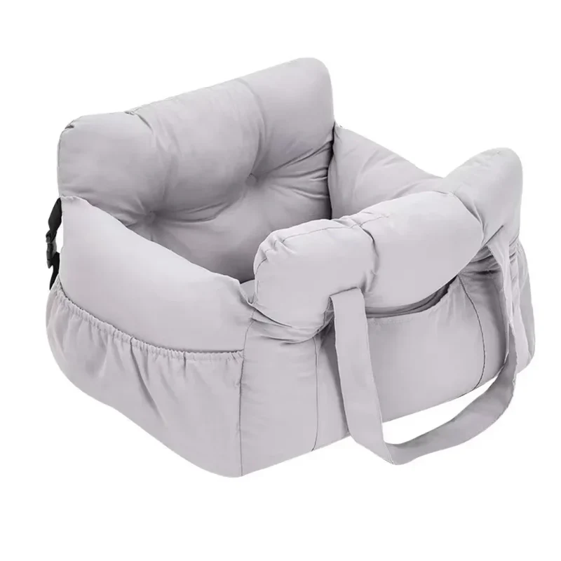 Siège Auto pour Chien Ceinture de Sécurité 70x60x33 cm