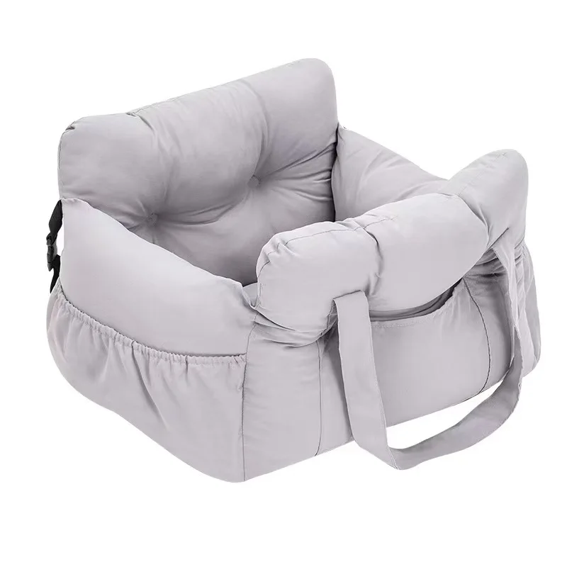 Siège Auto pour Chien Ceinture de Sécurité 70x60x33 cm