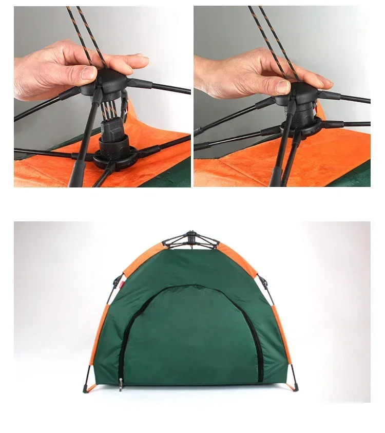 Tente pour Chien Automatique Étanche Niche Pliable de Camping