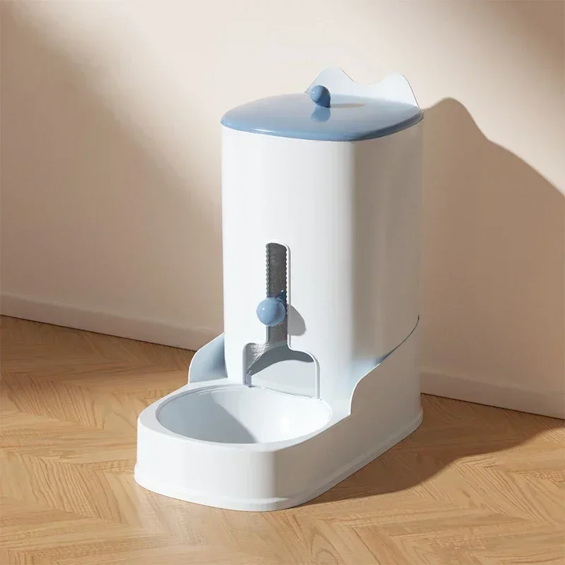 Distributeur Eau et Croquettes Chien Gravité Petit Chien 4,4 L