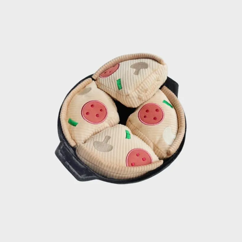 JEU D’OCCUPATION ET DE FOUILLE POUR CHIEN - PIZZA "DEEP DISH PIZZA" 🍕