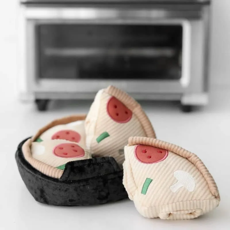 JEU D’OCCUPATION ET DE FOUILLE POUR CHIEN - PIZZA "DEEP DISH PIZZA" 🍕