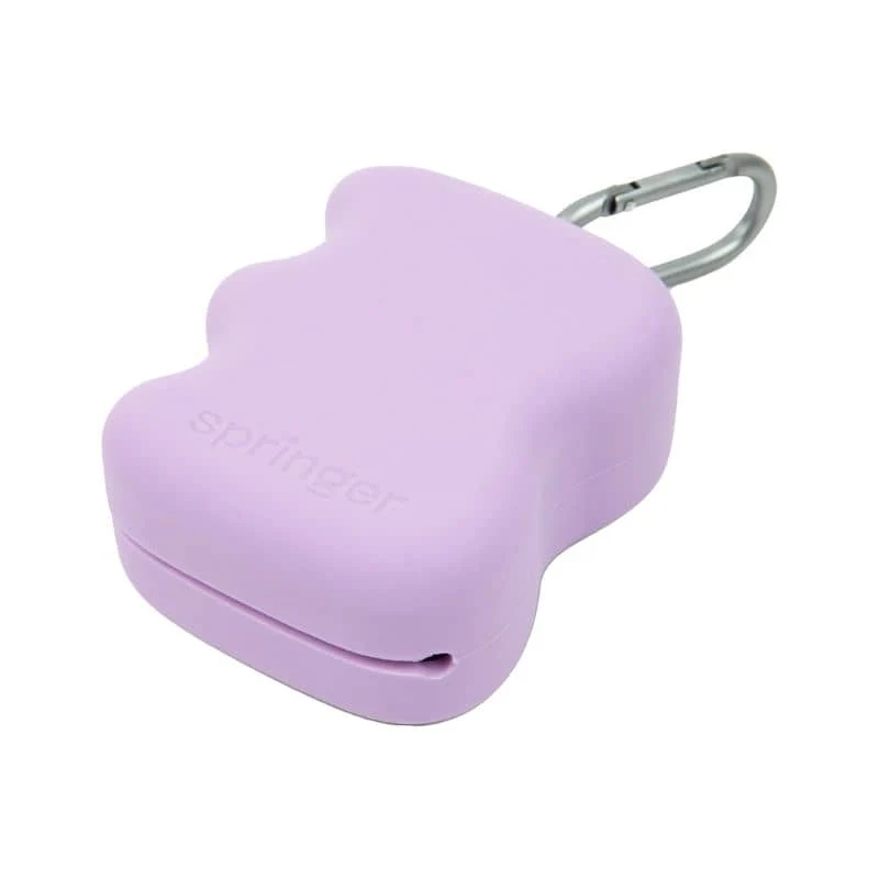 POCHETTE À FRIANDISES SILICONE - LILAS, NOIR OU VERT