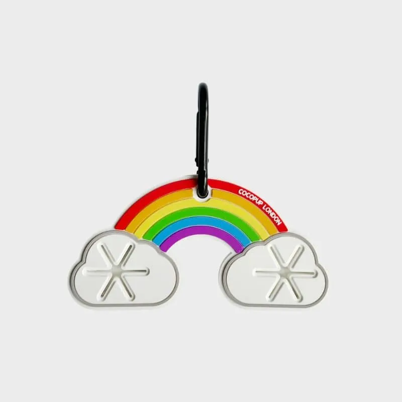 DOUBLE ACCROCHE SAC À DÉJECTION - ARC-EN-CIEL 🌈