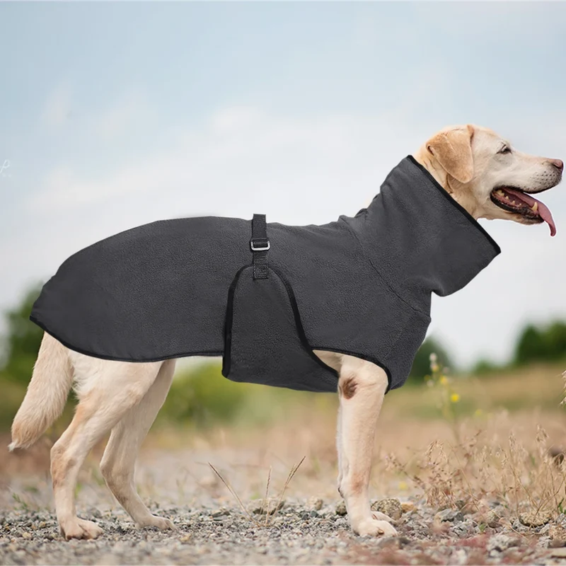 Manteau Thermique Chien Col Montant Sangle Réglable