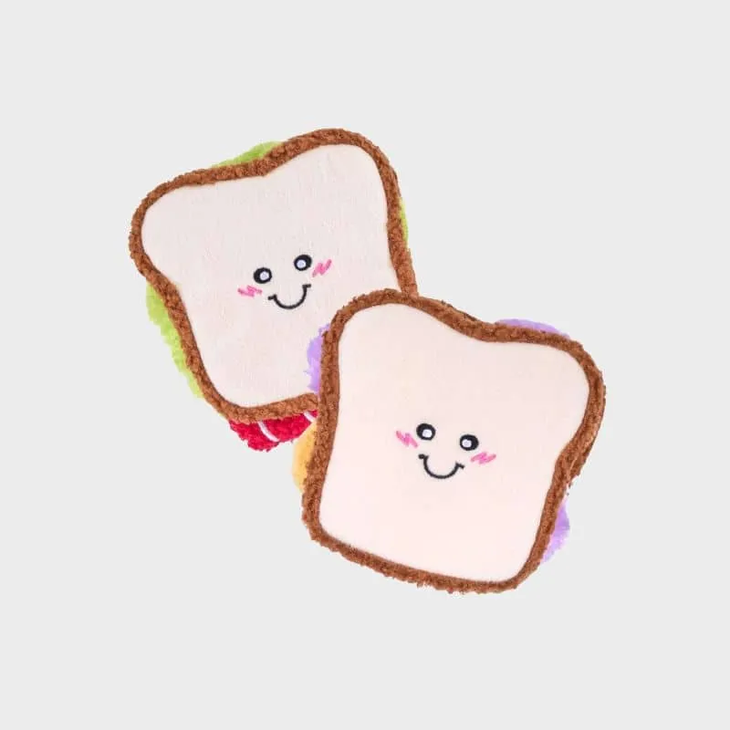 JEU D’OCCUPATION ET DE FOUILLE POUR CHIEN - SANDWICH 🥪