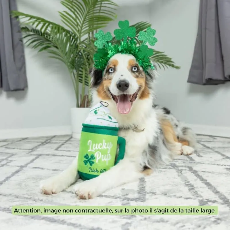 PELUCHE POUR CHIEN - LUCKY PUP IRISH LATTE 🍀