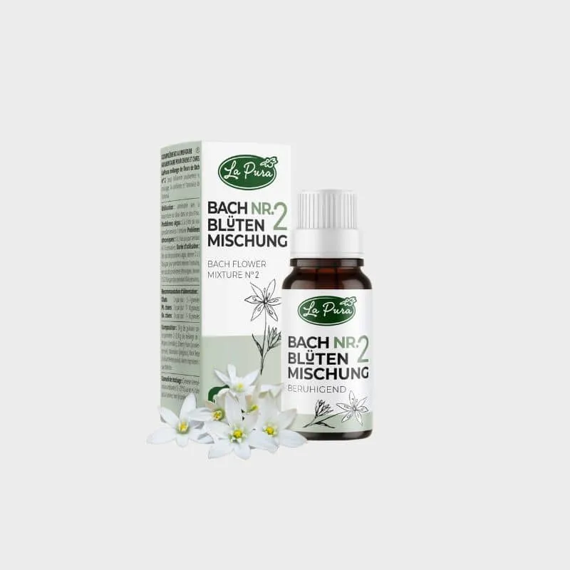 MÉLANGE DE FLEURS DE BACH POUR CHIEN ET CHAT N°2 - CONFIANCE & ASSURANCE