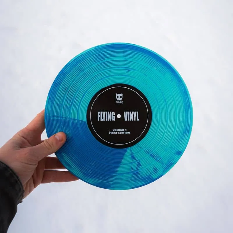 FRISBEE POUR CHIEN - DISQUE VINYLE
