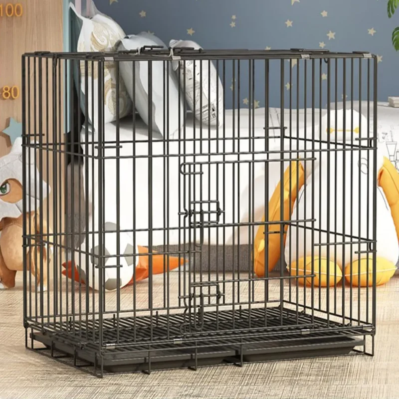 Cage Pliable en Métal Anti-Évasion pour Grand Chien