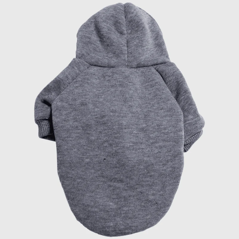 Pull Capuche Polycoton Gros Chien