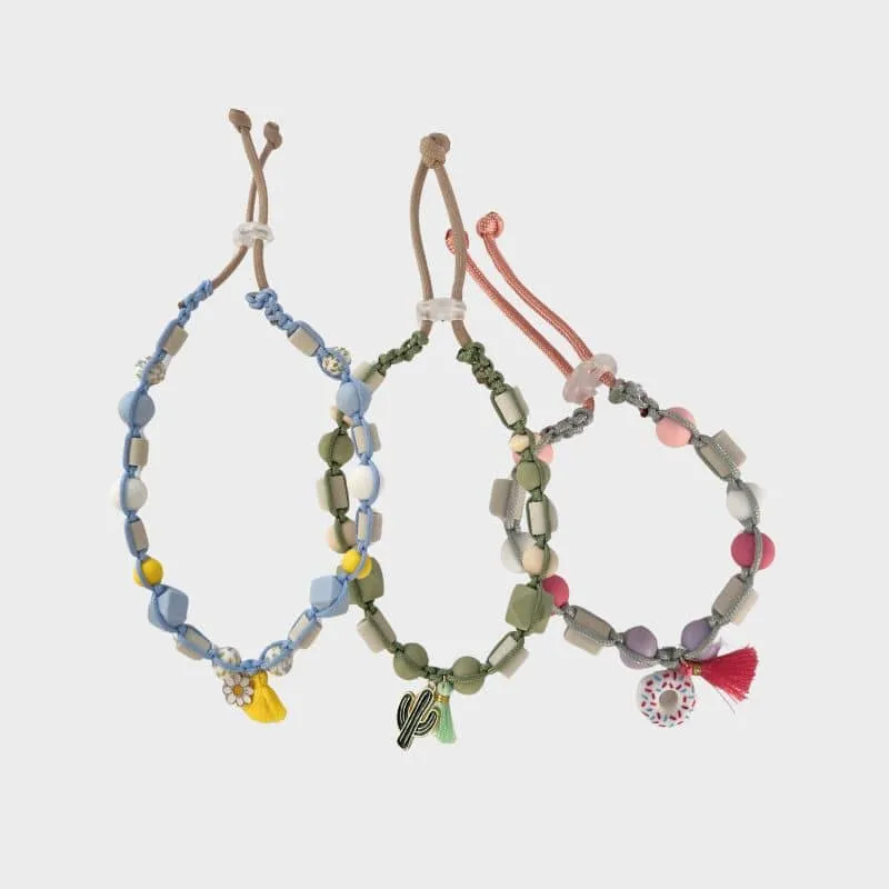 COLLIER ANTIPARASITAIRE POUR CHIEN PERLES DE CERAMIQUE EM - RÉPULSIF ANTI-TIQUE