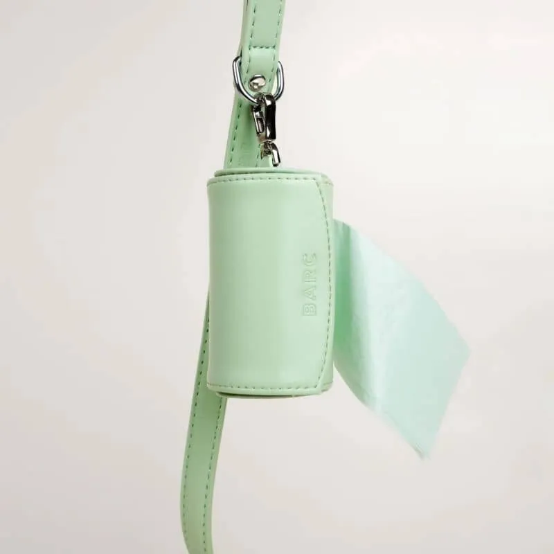 DISTRIBUTEUR DE SACS À DÉJECTION POUR CHIEN EN CUIR VEGAN - 4 COULEURS DISPO