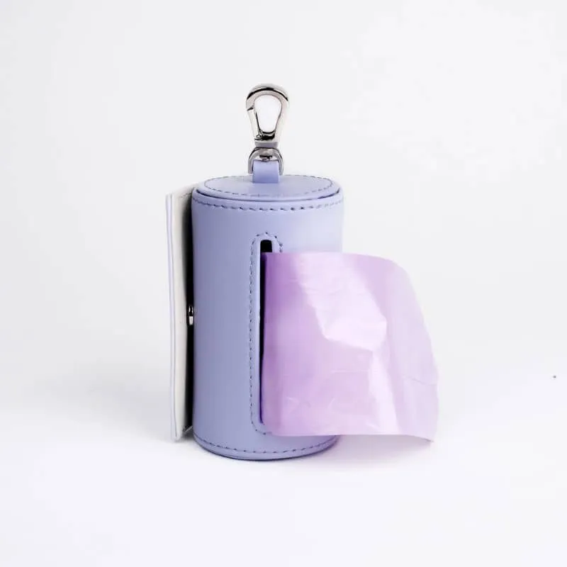 DISTRIBUTEUR DE SACS À DÉJECTION POUR CHIEN EN CUIR VEGAN - 4 COULEURS DISPO