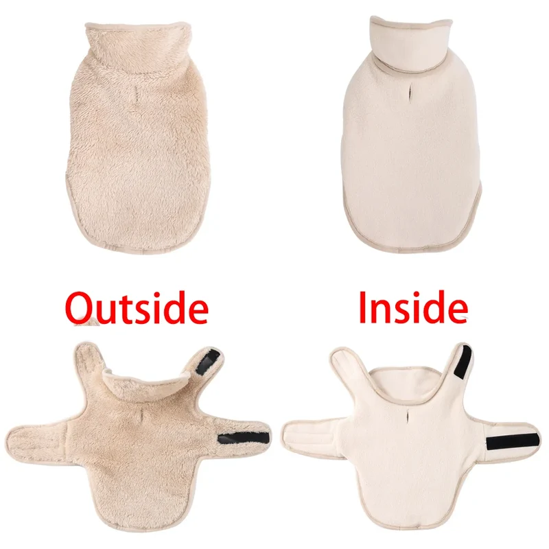 Manteau Réversible Doublure Sherpa pour Gros Chien