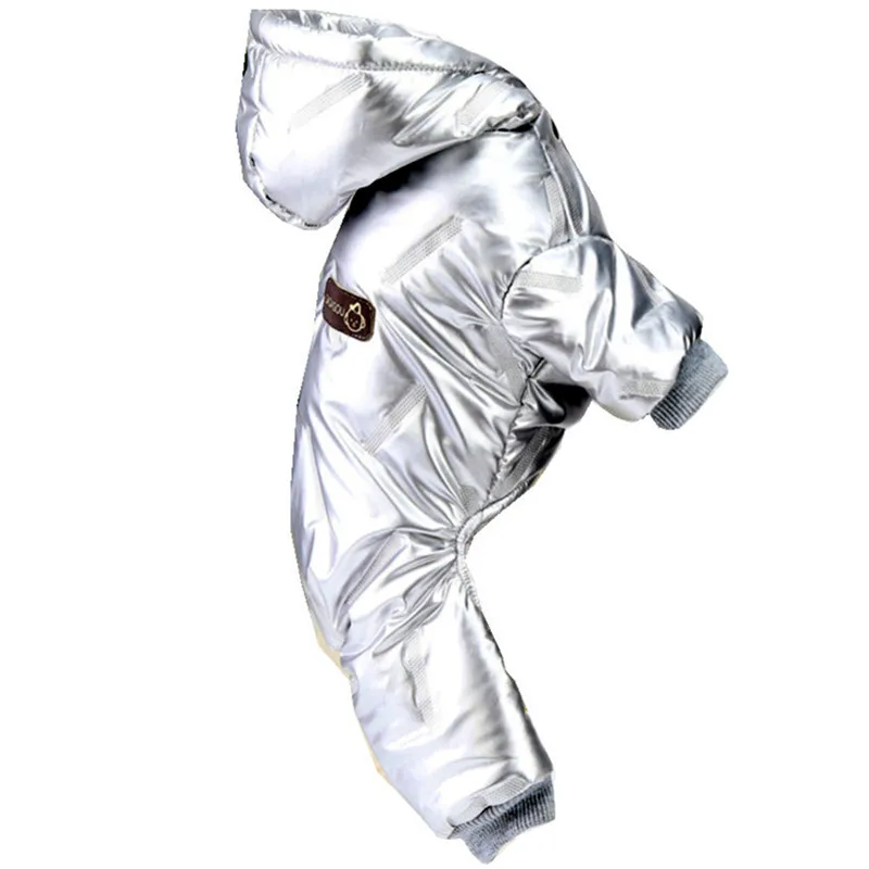 Combinaison Imperméable Hiver 4 Pattes Chien Capuche