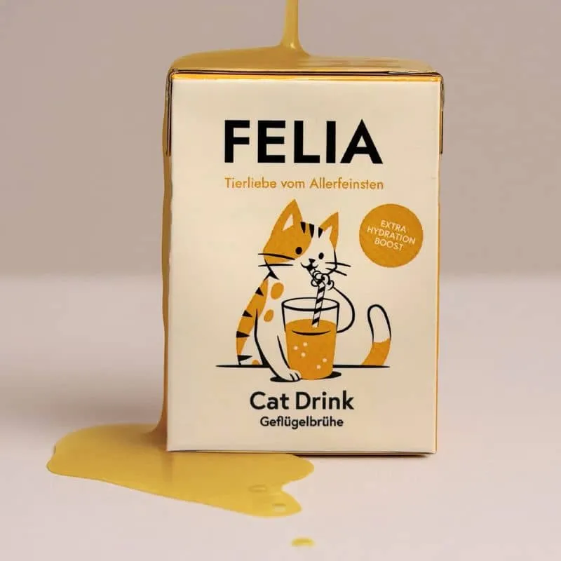 BOISSON POUR CHAT - BOUILLON DE POULET