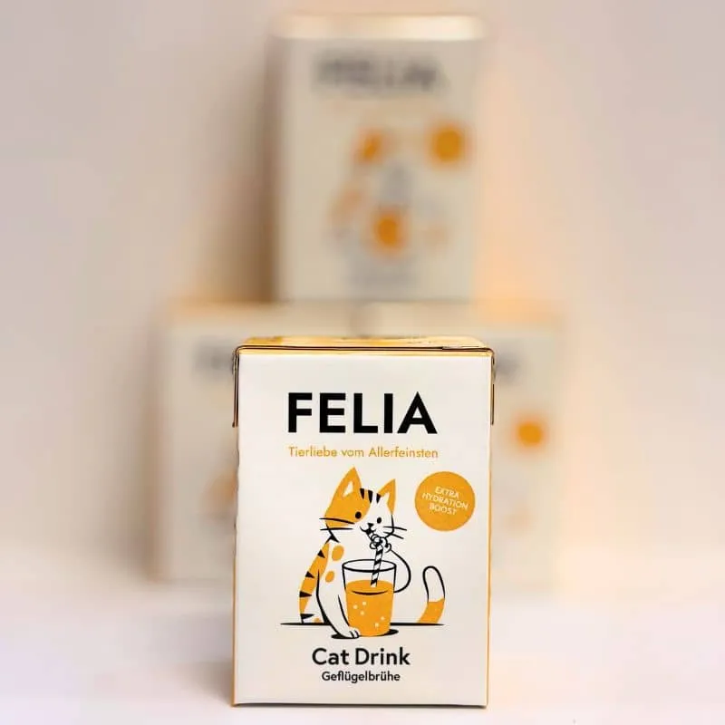 BOISSON POUR CHAT - BOUILLON DE POULET
