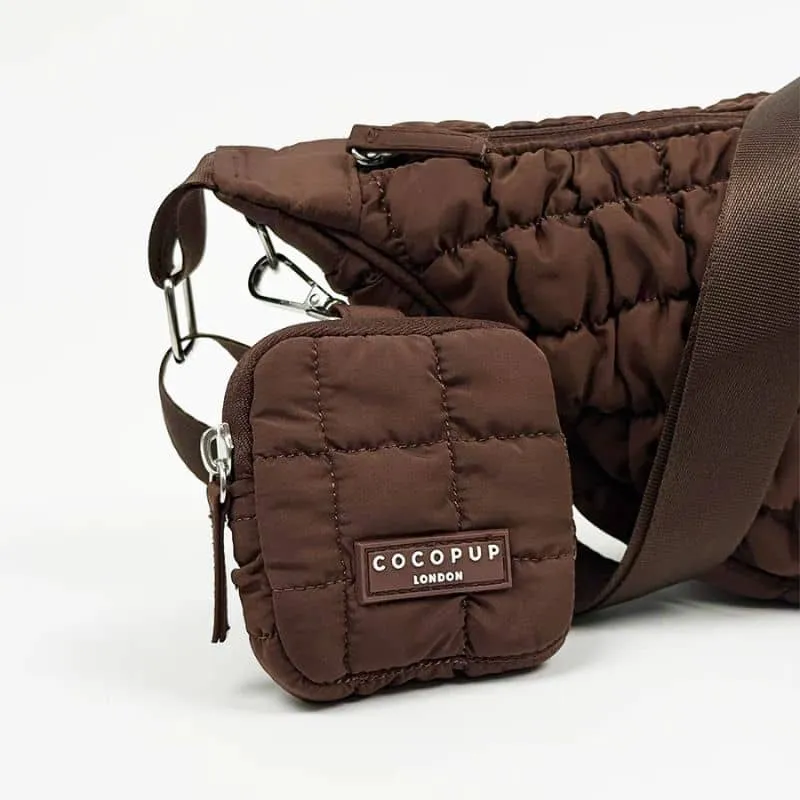MINI SACOCHE SPÉCIALE BALADE - BORDEAUX, MARRON OU CRÈME MATELASSÉ