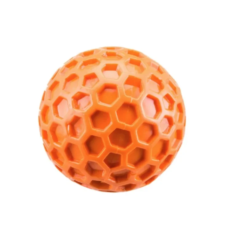 Jouet Indestructible Balle Sifflante Hexagonale à Mâcher S ou L