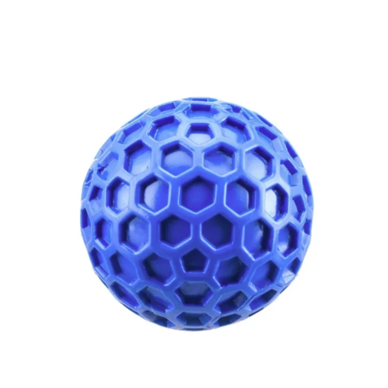 Jouet Indestructible Balle Sifflante Hexagonale à Mâcher S ou L